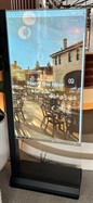 Transparent Glass Totem screen - 55" built in PC with HDMI in
